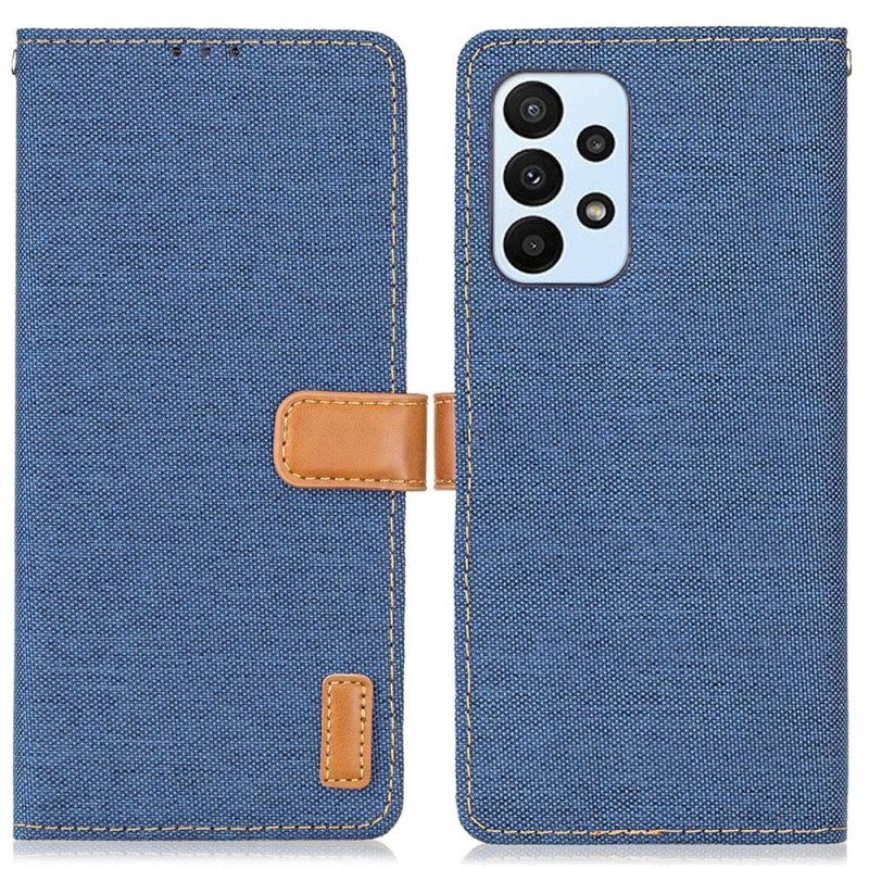 Folio Deksel Til Samsung Galaxy A23 5G Jeans