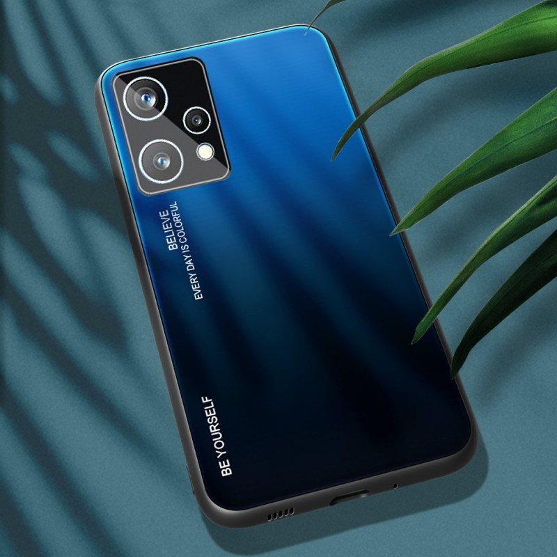 Mobildeksel Til Realme 9 Pro Plus Herdet Glass Vær Deg Selv