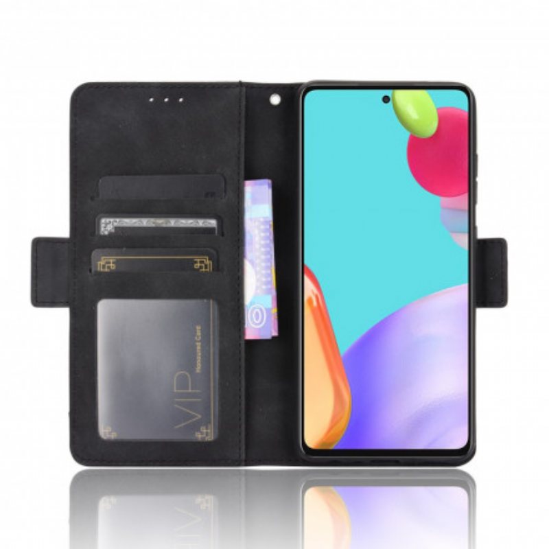 Folio Deksel Til Samsung Galaxy A72 4G / A72 5G Multi-card Premier Class