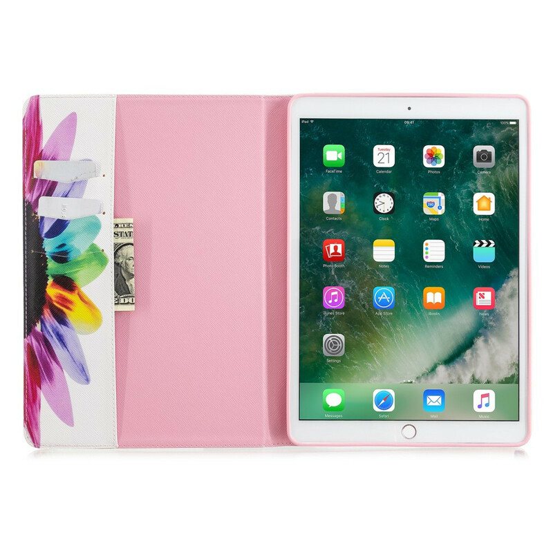 Etui Til iPad 10.2" (2020) (2019) Blomstermaleri