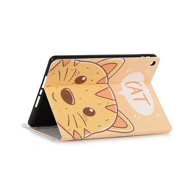 Etui Til iPad 10.2" (2020) (2019) Katt