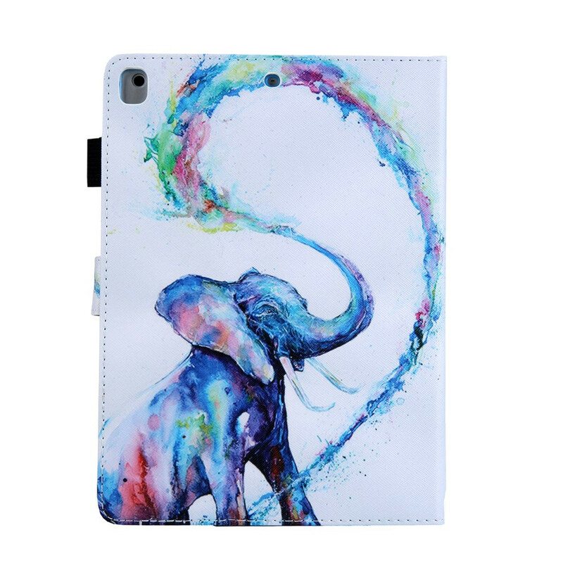 Folio Deksel Til iPad 10.2" (2020) (2019) Elefant Kunst