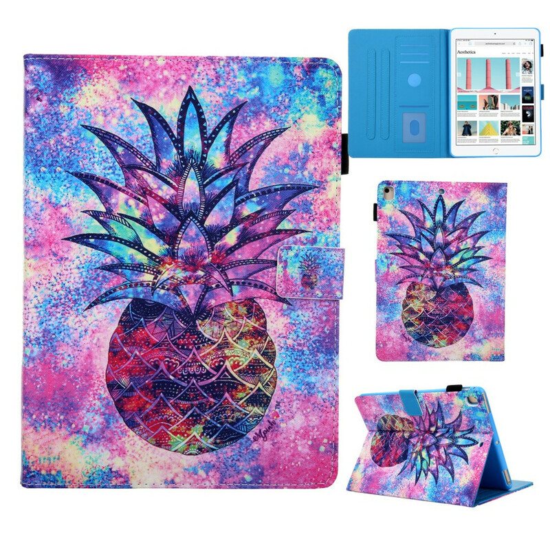 Folio Deksel Til iPad 10.2" (2020) (2019) Funky Ananas