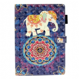 Folio Deksel Til iPad 10.2" (2020) (2019) Indiske Elefanter