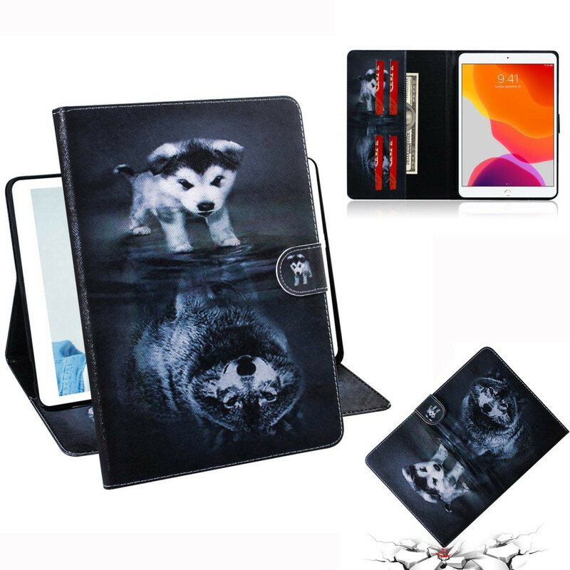 Folio Deksel Til iPad 10.2" (2020) (2019) Liten Hund