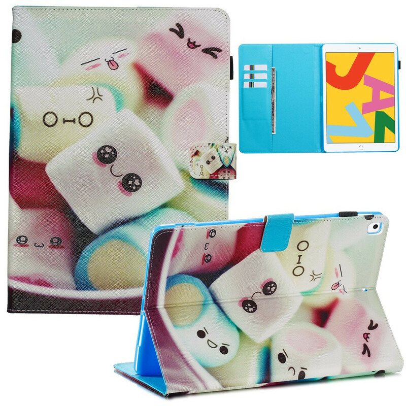 Folio Deksel Til iPad 10.2" (2020) (2019) Morsomme Marshmallows