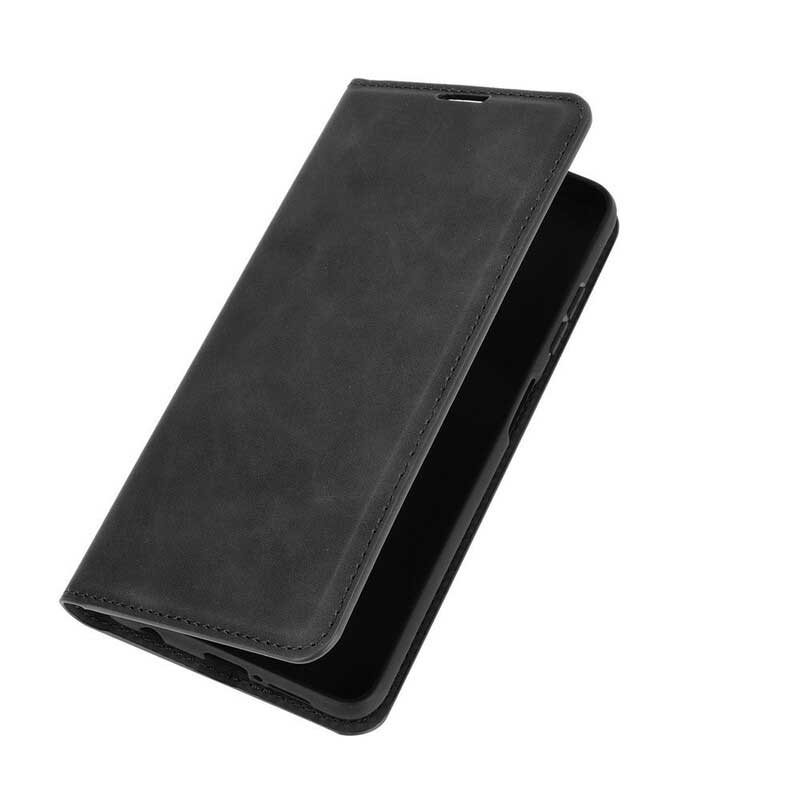 Beskyttelse Deksel Til Poco X3 / X3 Pro / X3 NFC Folio Deksel Mykt Skinneffekt