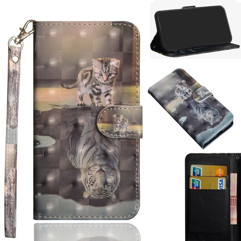 Folio Deksel Til Poco X3 / X3 Pro / X3 NFC Ernest The Tiger