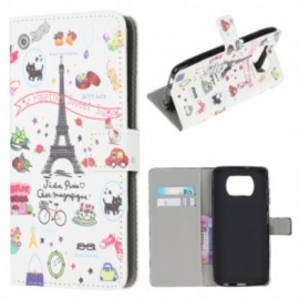 Folio Deksel Til Poco X3 / X3 Pro / X3 NFC Jeg Elsker Paris