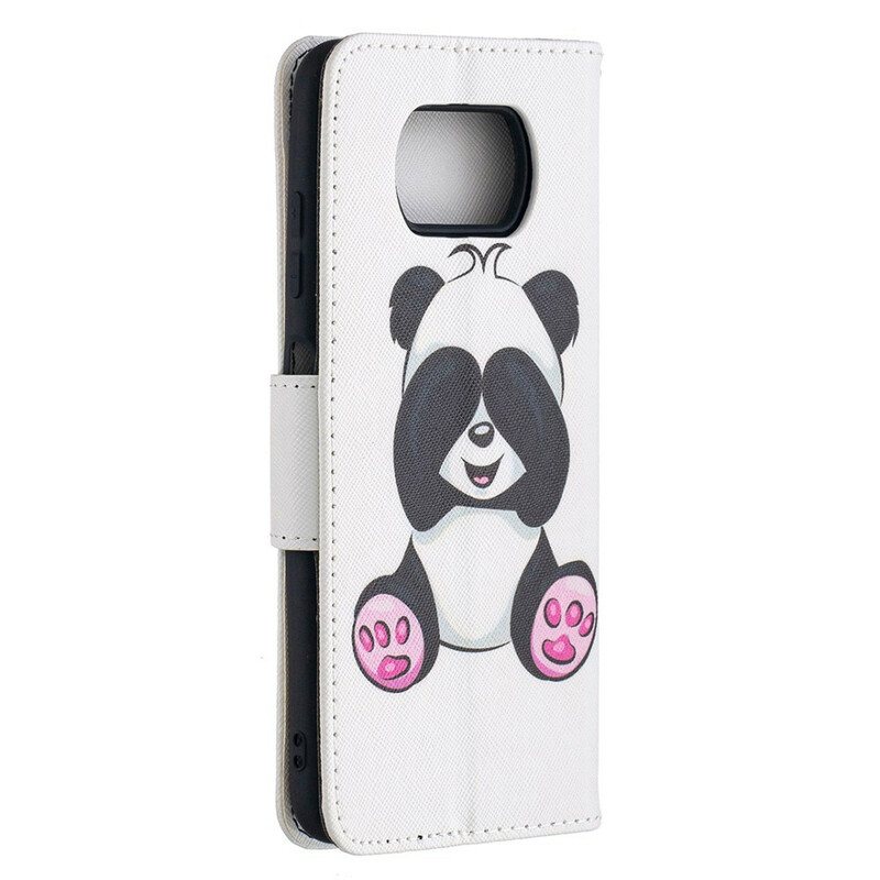 Folio Deksel Til Poco X3 / X3 Pro / X3 NFC Panda Moro