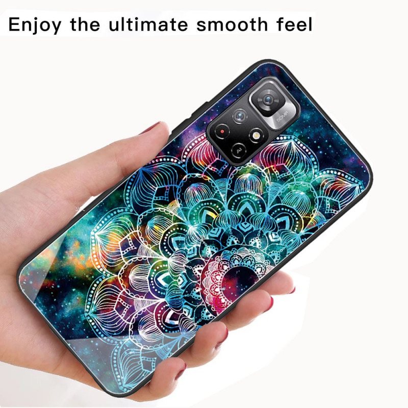 Deksel Til Xiaomi Redmi Note 11 Pro Plus 5G Mandala Herdet Glass