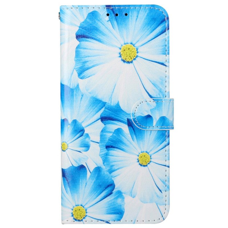 Folio Deksel Til Xiaomi Redmi Note 11 Pro Plus 5G Blomsterstilen