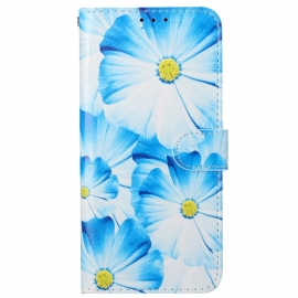 Folio Deksel Til Xiaomi Redmi Note 11 Pro Plus 5G Blomsterstilen