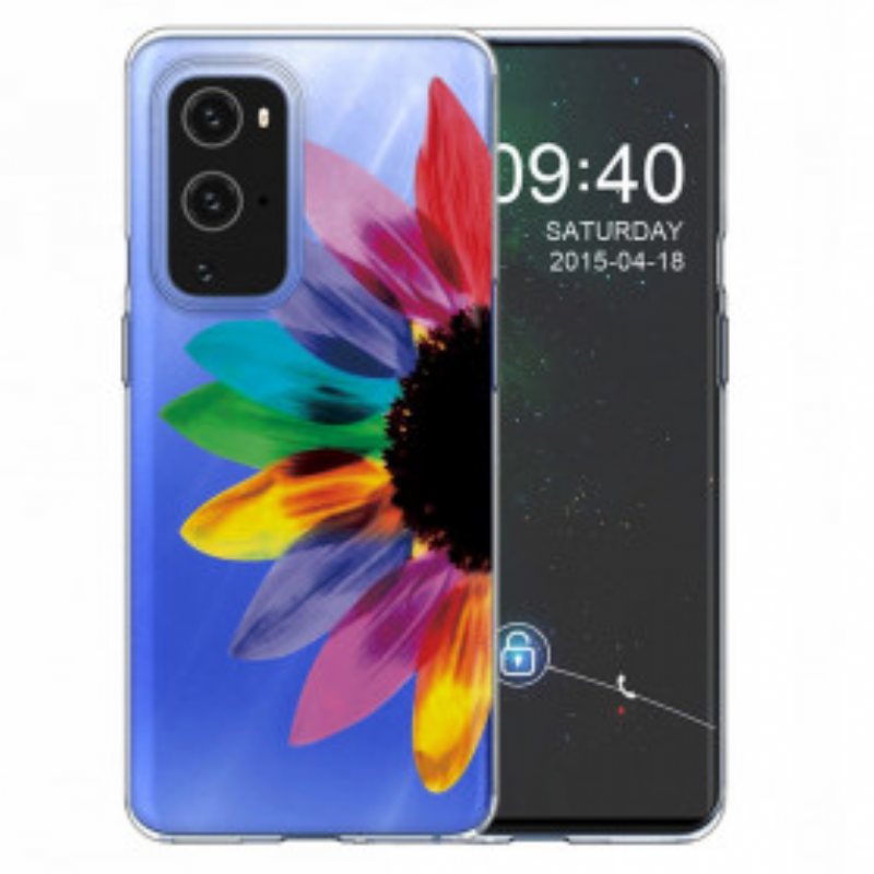 Deksel Til OnePlus 9 Pro Fargerik Blomst