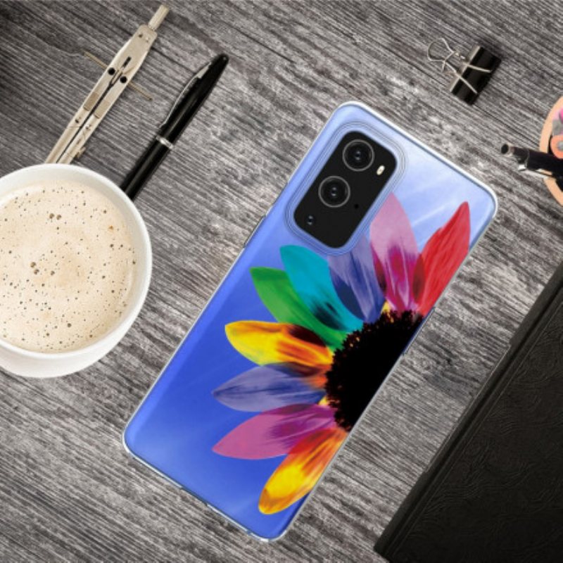 Deksel Til OnePlus 9 Pro Fargerik Blomst