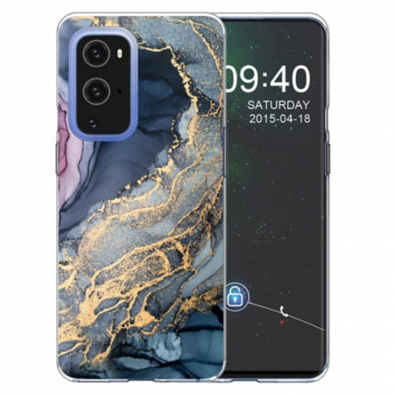 Deksel Til OnePlus 9 Pro Farget Marmor