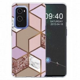 Deksel Til OnePlus 9 Pro Geometrisk Marmor