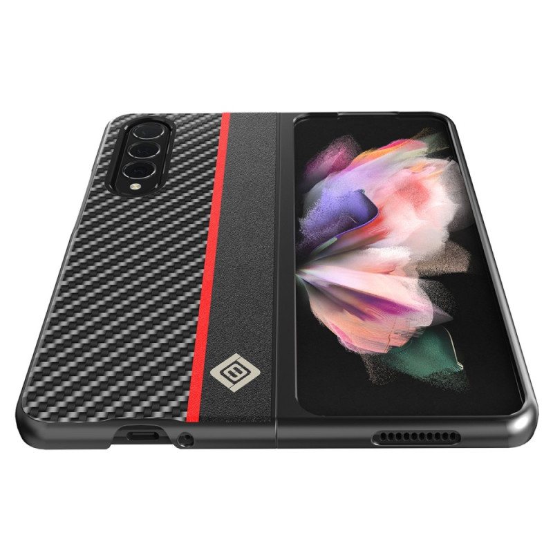 Deksel Til Samsung Galaxy Z Fold 4 Carbon Fiber Line Lc. Imeeke