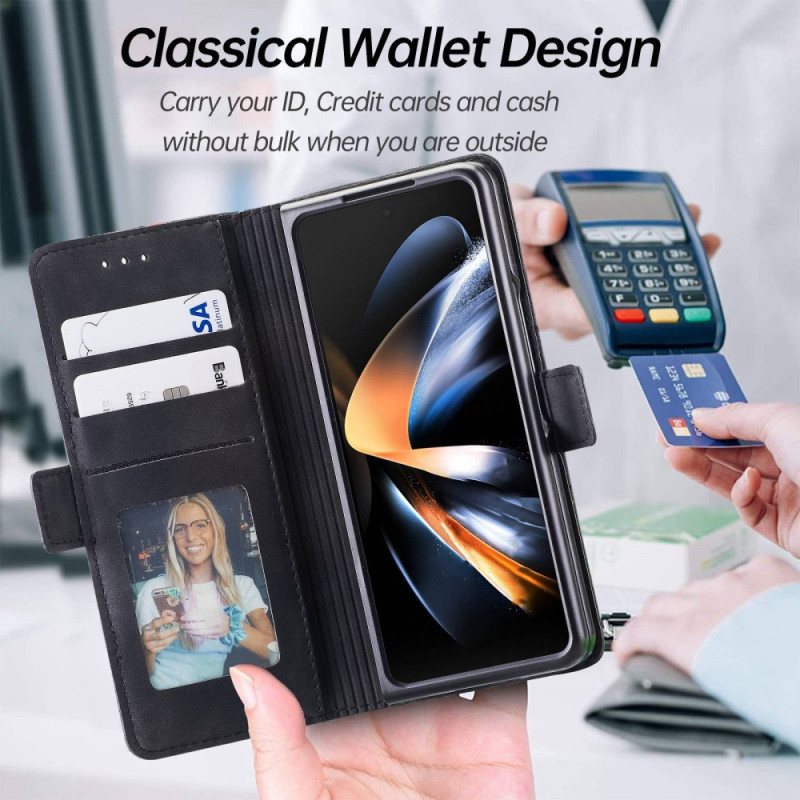 Folio Deksel Til Samsung Galaxy Z Fold 4 Casedance Serie Waltz 001