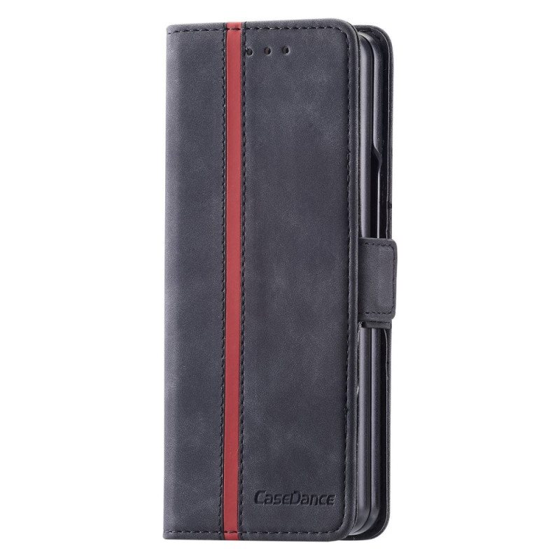 Folio Deksel Til Samsung Galaxy Z Fold 4 Casedance Serie Waltz 001