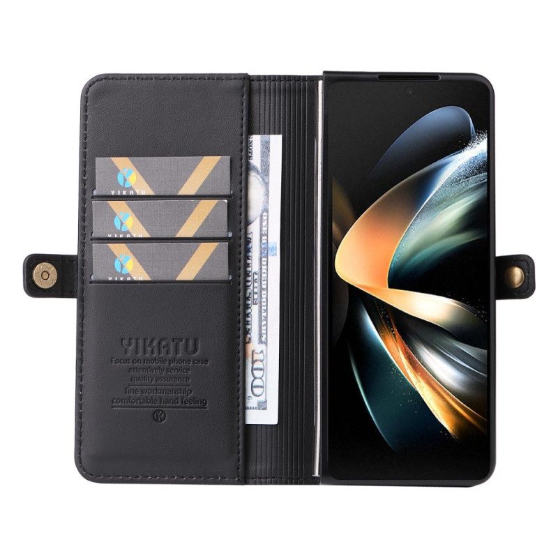 Folio Deksel Til Samsung Galaxy Z Fold 4 Yikatu Yk-001