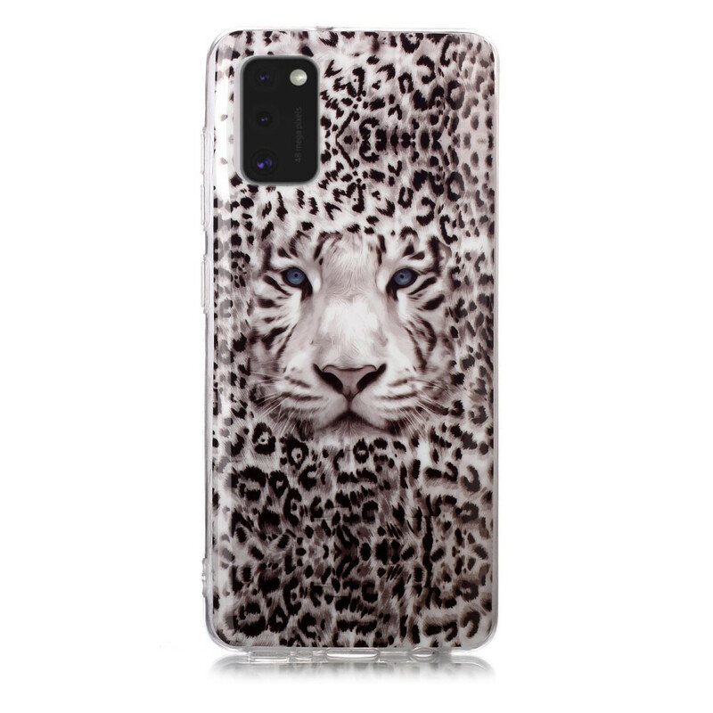 Deksel Til Samsung Galaxy A41 Leopard Fluorescerende