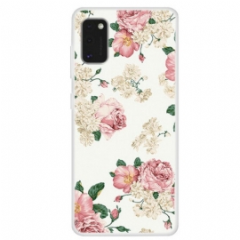 Deksel Til Samsung Galaxy A41 Liberty Blomster