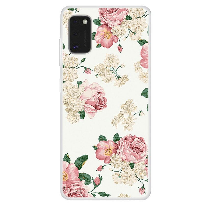 Deksel Til Samsung Galaxy A41 Liberty Blomster