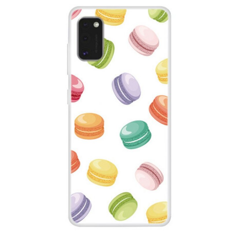 Deksel Til Samsung Galaxy A41 Søte Macarons