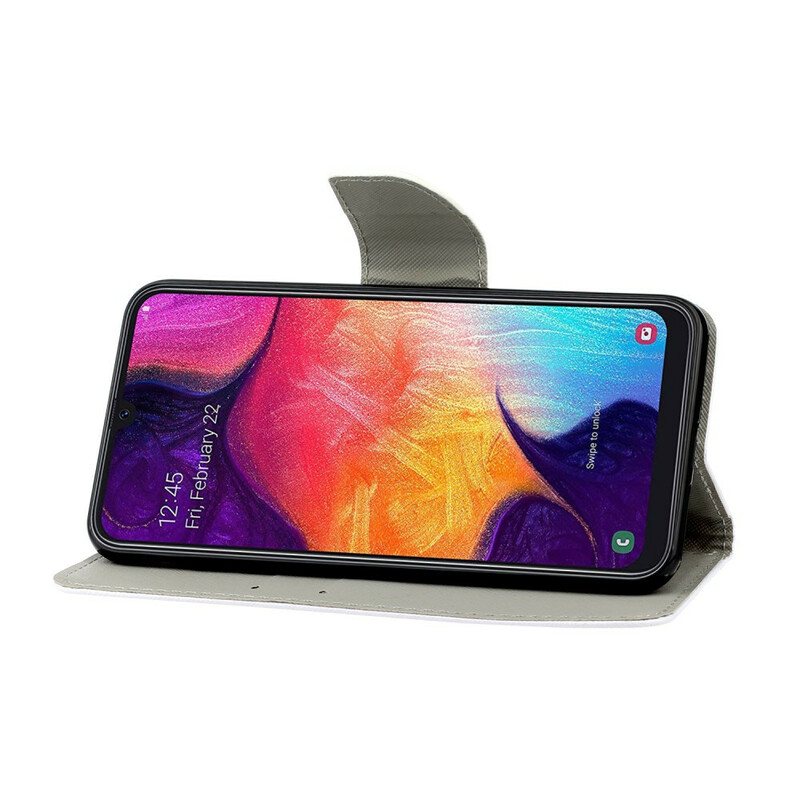 Folio Deksel Til Samsung Galaxy A41 Med Kjede Thong Tusenfryd