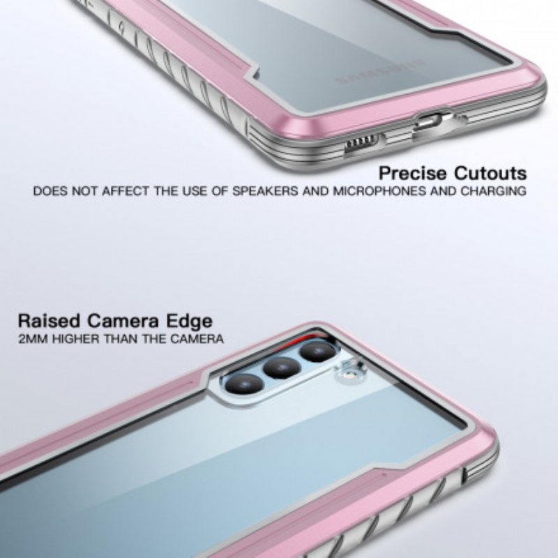 Deksel Til Samsung Galaxy S21 5G Clear Hybrid Edges Bumper