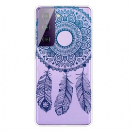 Deksel Til Samsung Galaxy S21 5G Single Flower Mandala