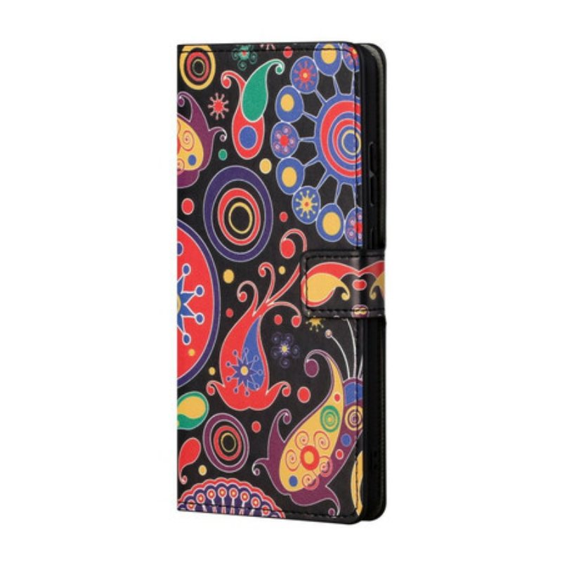 Folio Deksel Til Samsung Galaxy S21 5G Galaxy Design