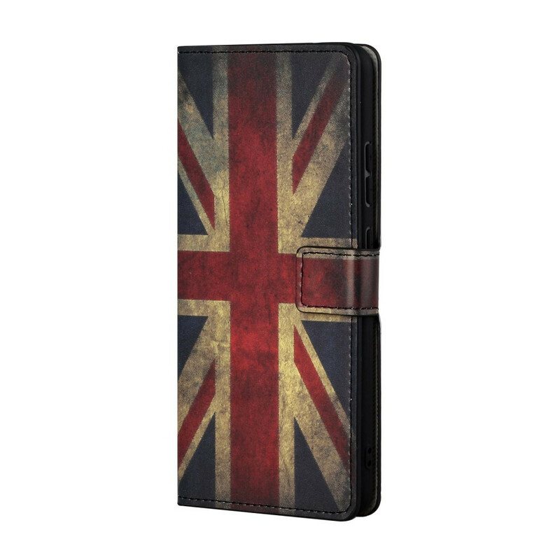 Folio Deksel Til Samsung Galaxy S21 5G Englands Flagg