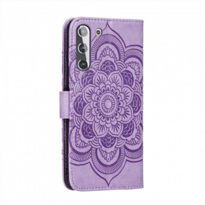 Folio Deksel Til Samsung Galaxy S21 5G Full Mandala