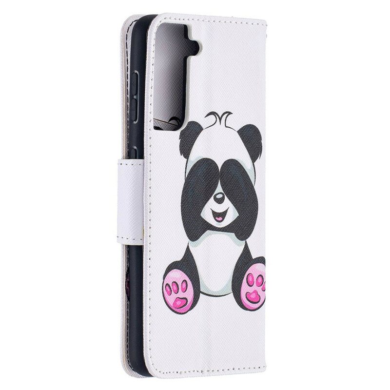 Folio Deksel Til Samsung Galaxy S21 5G Panda Moro