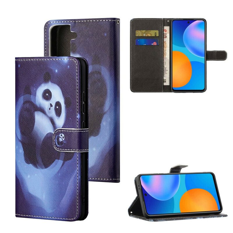 Folio Deksel Til Samsung Galaxy S21 5G Panda Space