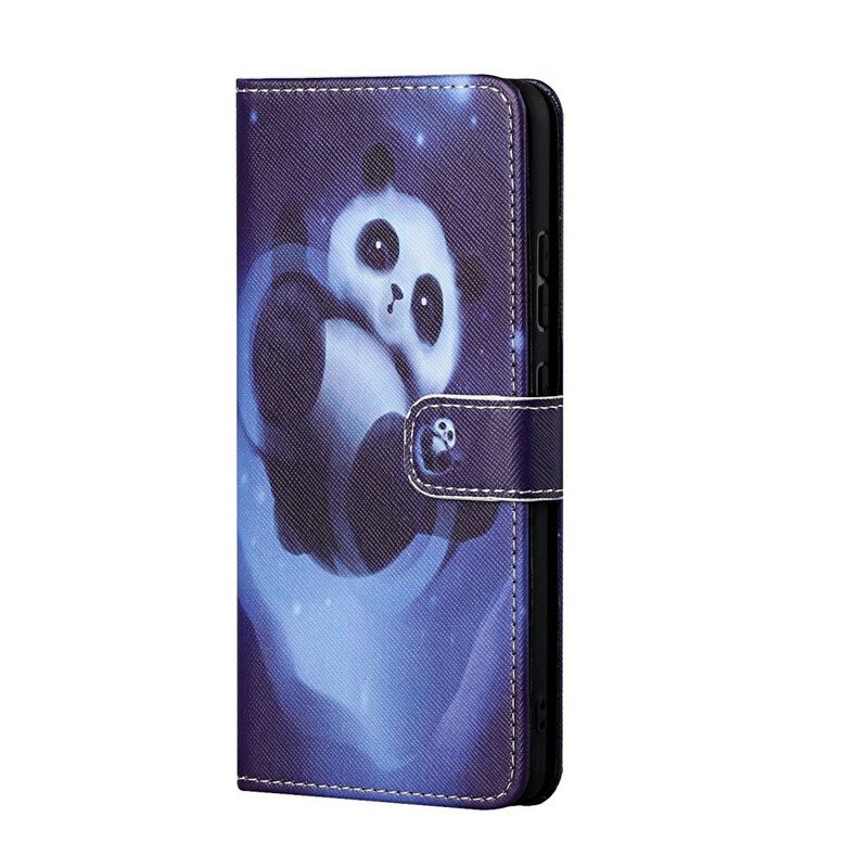 Folio Deksel Til Samsung Galaxy S21 5G Panda Space