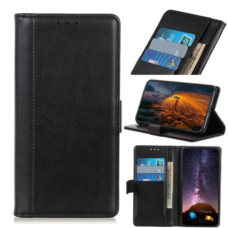 Folio Deksel Til Samsung Galaxy S21 5G Stil Leather Elegance