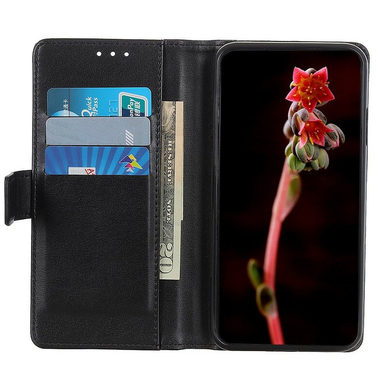 Folio Deksel Til Samsung Galaxy S21 5G Stil Leather Elegance