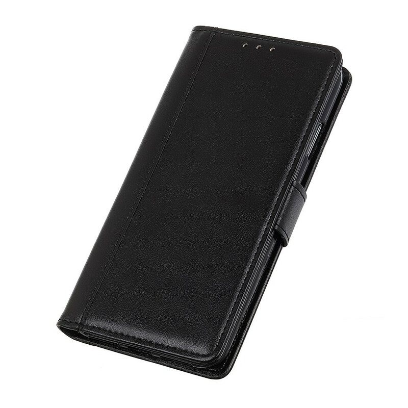 Folio Deksel Til Samsung Galaxy S21 5G Stil Leather Elegance