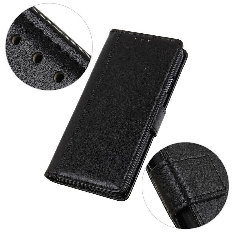 Folio Deksel Til Samsung Galaxy S21 5G Stil Leather Elegance