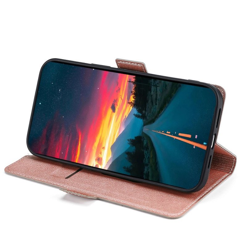 Folio Deksel Til Poco M4 Pro 5G Stil Leather Finesse