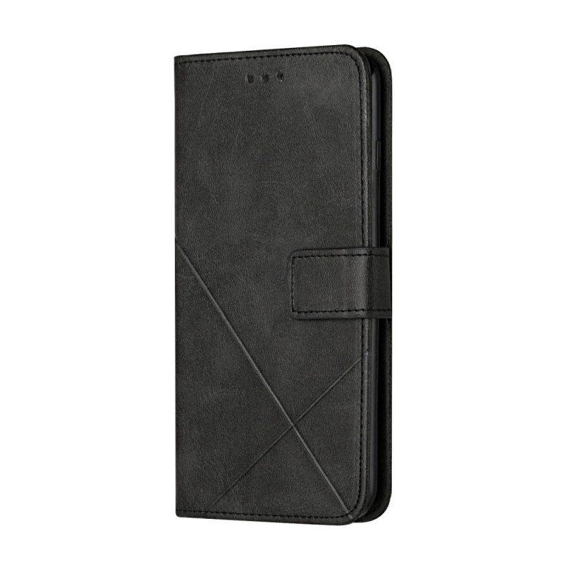 Folio Deksel Til Poco M4 Pro 5G X Design Geo Leather Style