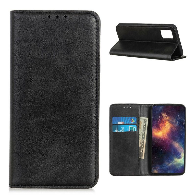 Beskyttelse Deksel Til Samsung Galaxy A52 4G / A52 5G / A52s 5G Folio Deksel Vintage Splittskinn