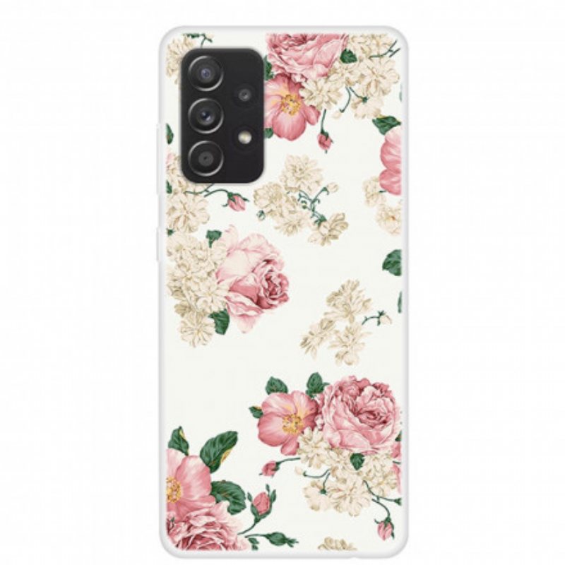 Deksel Til Samsung Galaxy A52 4G / A52 5G / A52s 5G Liberty Blomster