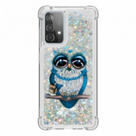 Deksel Til Samsung Galaxy A52 4G / A52 5G / A52s 5G Miss Owl Paljetter