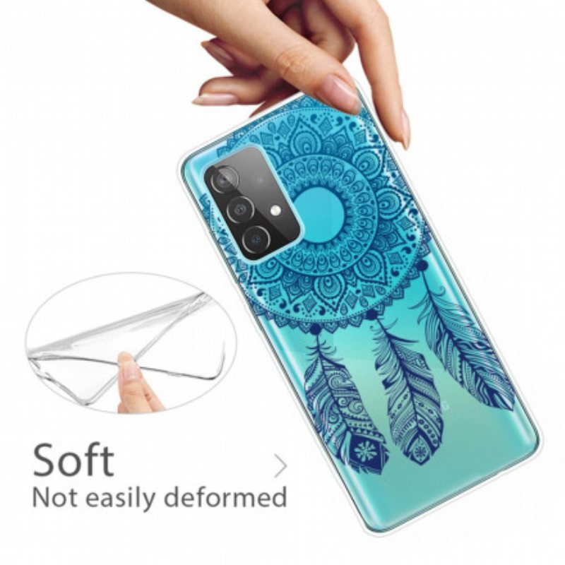 Mobildeksel Til Samsung Galaxy A52 4G / A52 5G / A52s 5G Single Flower Mandala