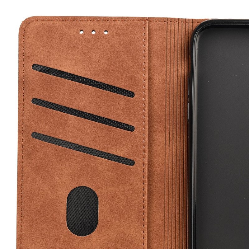 Beskyttelse Deksel Til Xiaomi Redmi 10 Folio Deksel Tofarget Business Leather Effect