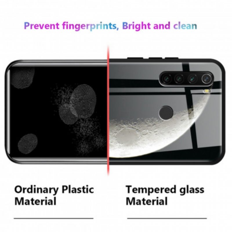 Deksel Til Xiaomi Redmi 10 Herdet Glass Katt Og Sommerfugler I Verdensrommet